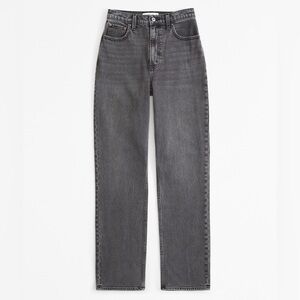 Abercrombie & Fitch Women's High Rise Jeans - Gray